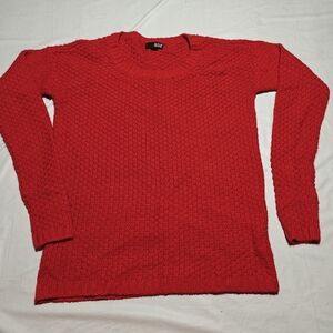A.N.A. A New Approach red, textured pullover sweater Size  Small